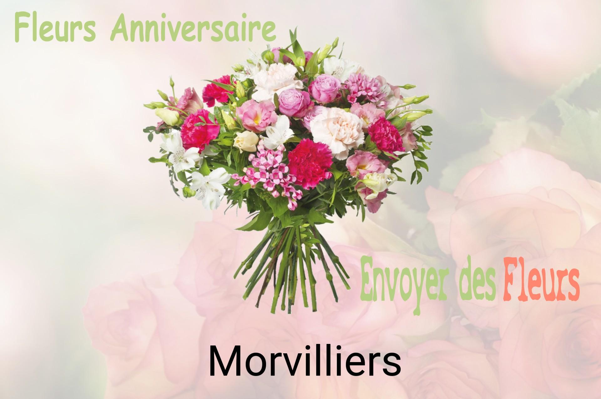 Bouquet de fleurs d’anniversaire livré à Morvilliers