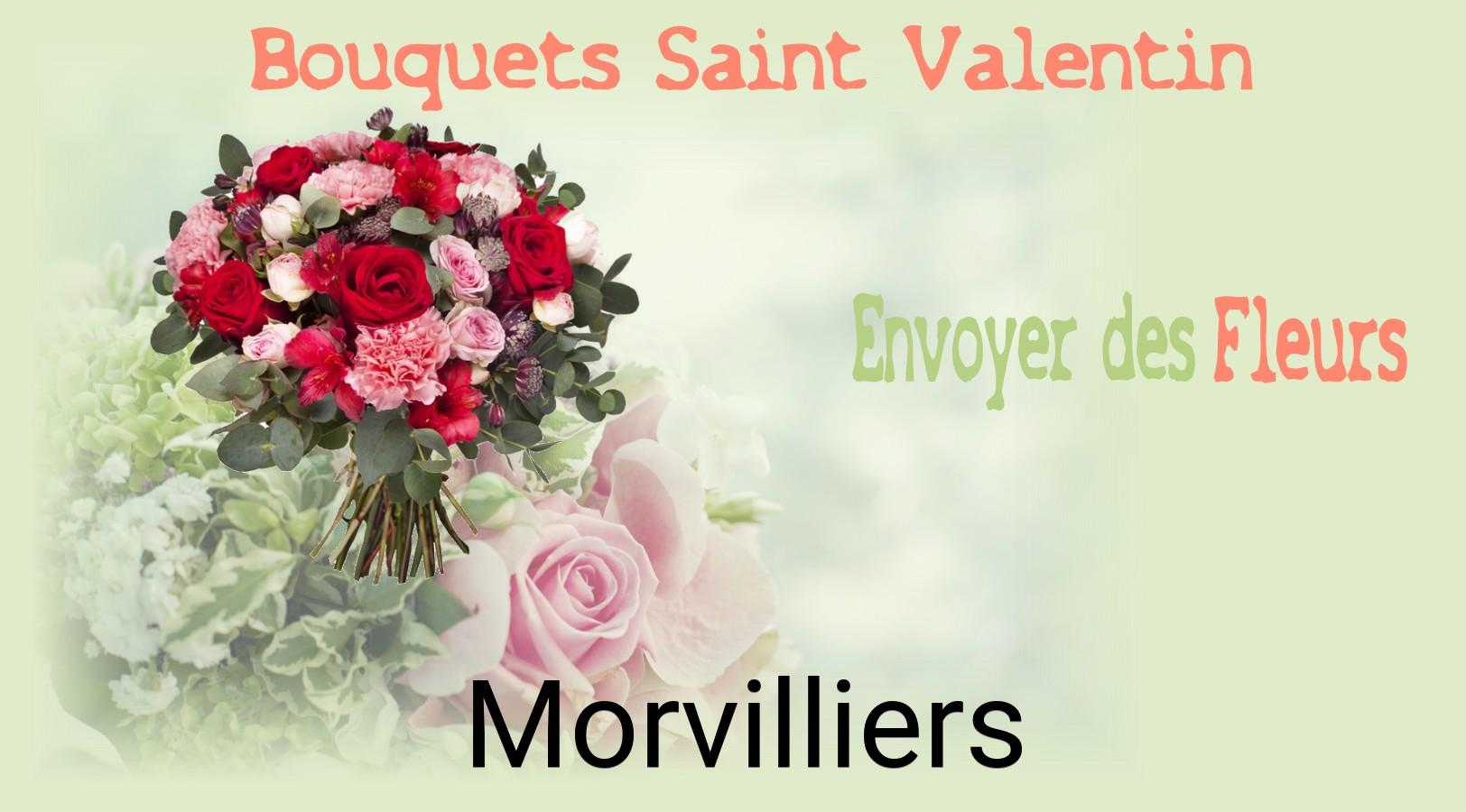 Roses de Saint-Valentin livrées à Morvilliers